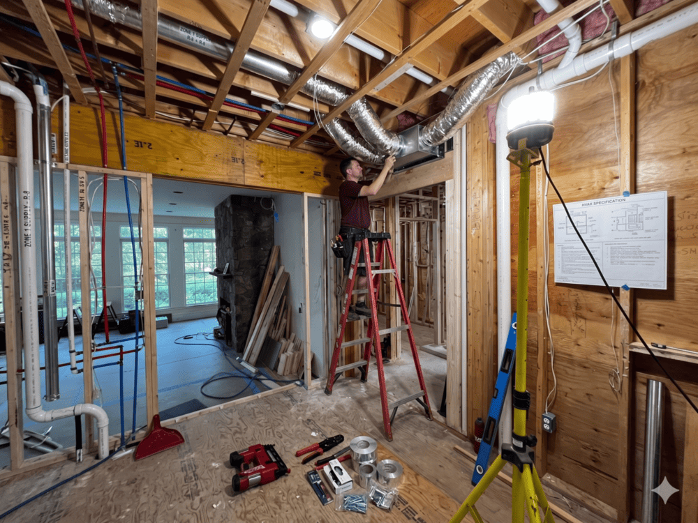 On-site structural coordination and technical planning for a home addition project, ensuring full compliance with P.Eng stamped engineering drawings and local building codes.