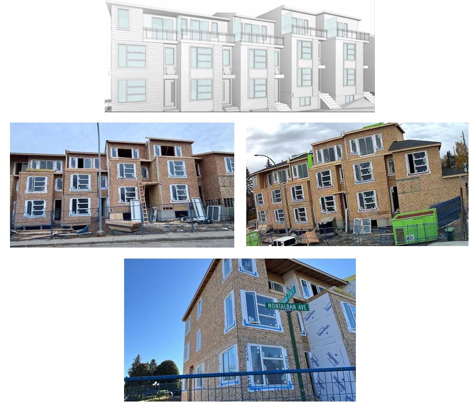 Structural Engineering Project in Northwest Calgary - Montablan Ave