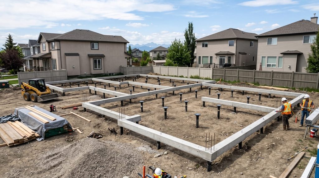 Complete guide to screw pile foundations in Calgary, covering installation, engineering, and cost