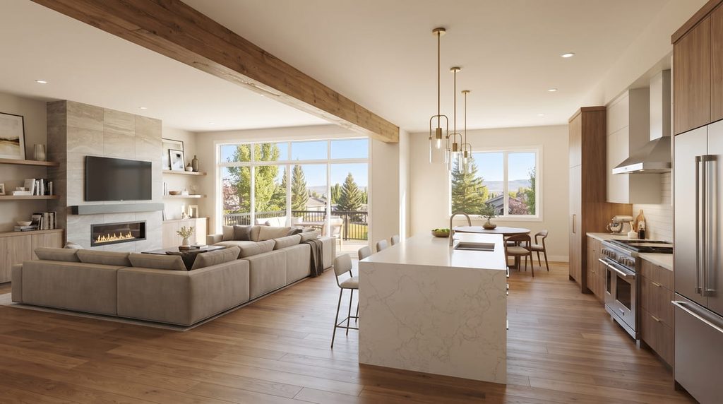 Basement Layout With Kitchen Removing Kitchen Load-Bearing Walls in Calgary Homes